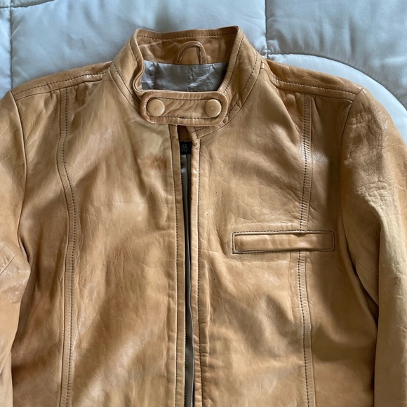 Leather Jacket XS Banana Republic - Picture 3 of 8